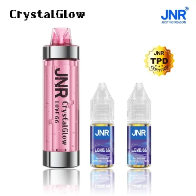 JNR Crystal Glow 33K Puffs - Refillable and Rechargeable Pod Kit 5pcs/pack